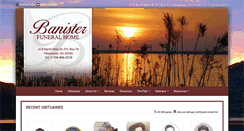 Desktop Screenshot of banisterfuneral.com