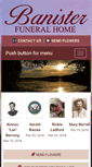 Mobile Screenshot of banisterfuneral.com